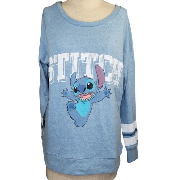 Disney Parks Lilo and Stitch Long Sleeve Sweatshirt Size Medium - Picture 1 of 5